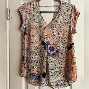 DR2 Blouse Colorful pattern
